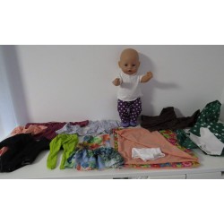 kado set groen baby born 43cm