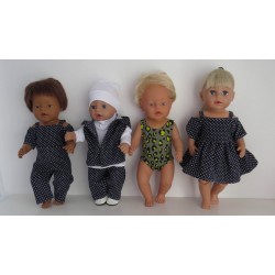 gift set stippen baby born 43cm