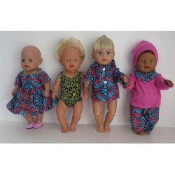 gift set blauw bohim baby born 43cm
