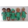 gift set groen sterren   baby born 43cm