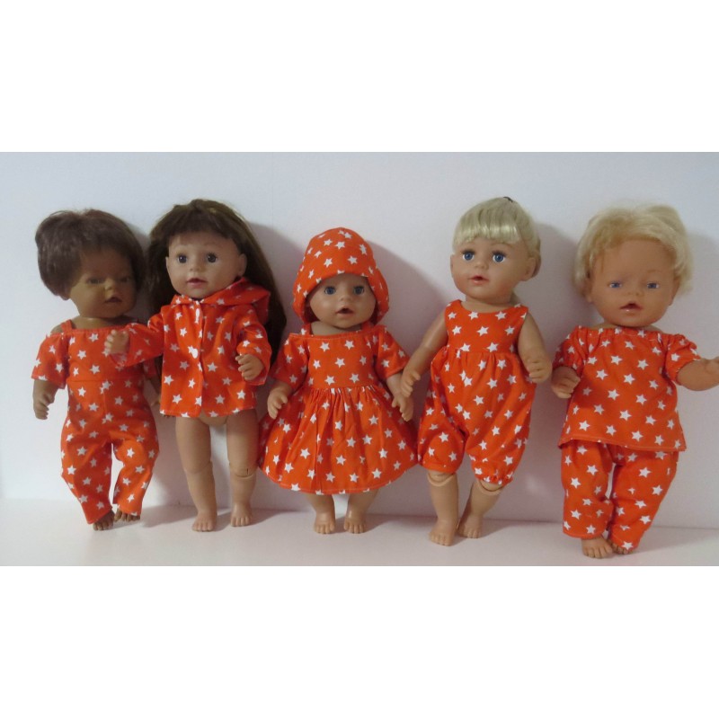 gift set oranje sterren baby born 43cm gift set oranje sterren baby born 43cm