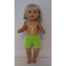 korte broek groen nr 4 baby born 43cm