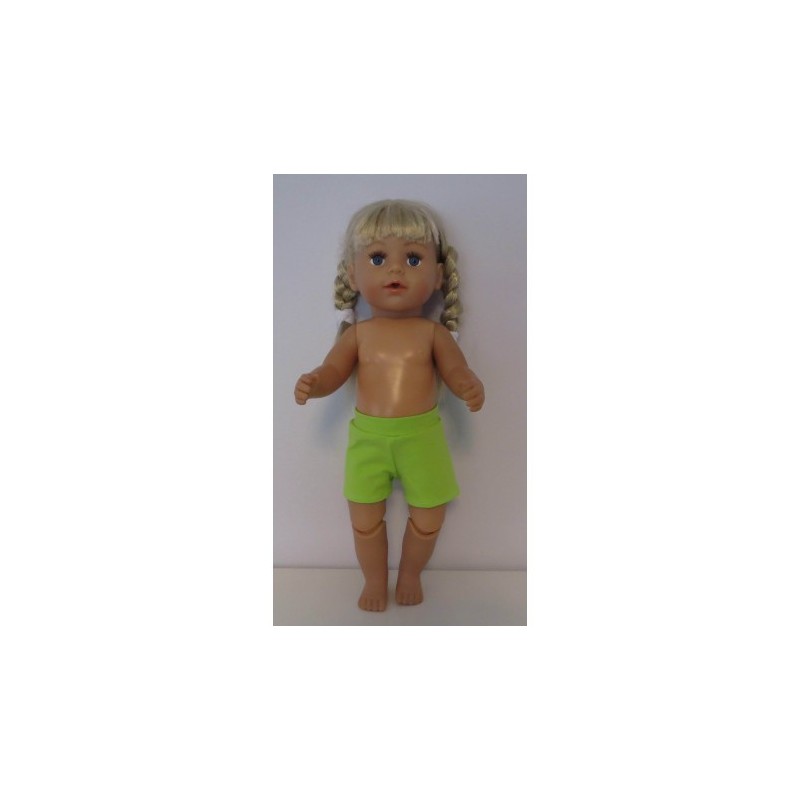 korte broek groen nr 4 baby born 43cm