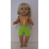 korte broek groen nr 4 baby born 43cm