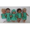 gift set groen sterren  baby born 43cm