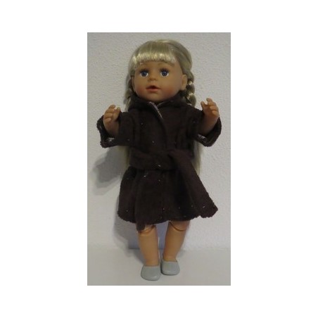 badjas bruin baby born 43cm