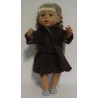 badjas bruin baby born 43cm