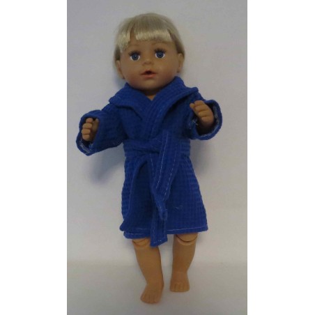 badjas blauw baby born 43cm
