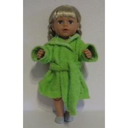 badjas gras groen baby born 43cm