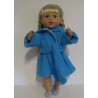 badjas aqau blauw baby born 43cm