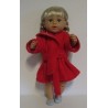 badjas rood baby born 43cm