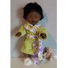 ochtendjas groen met hello kitty baby born 43cm