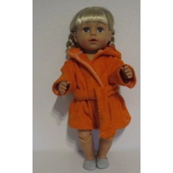 badjas oranje baby born 43cm