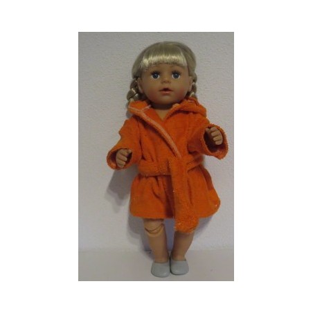 badjas oranje baby born 43cm