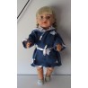 badjas blauw met sterren baby born 43cm