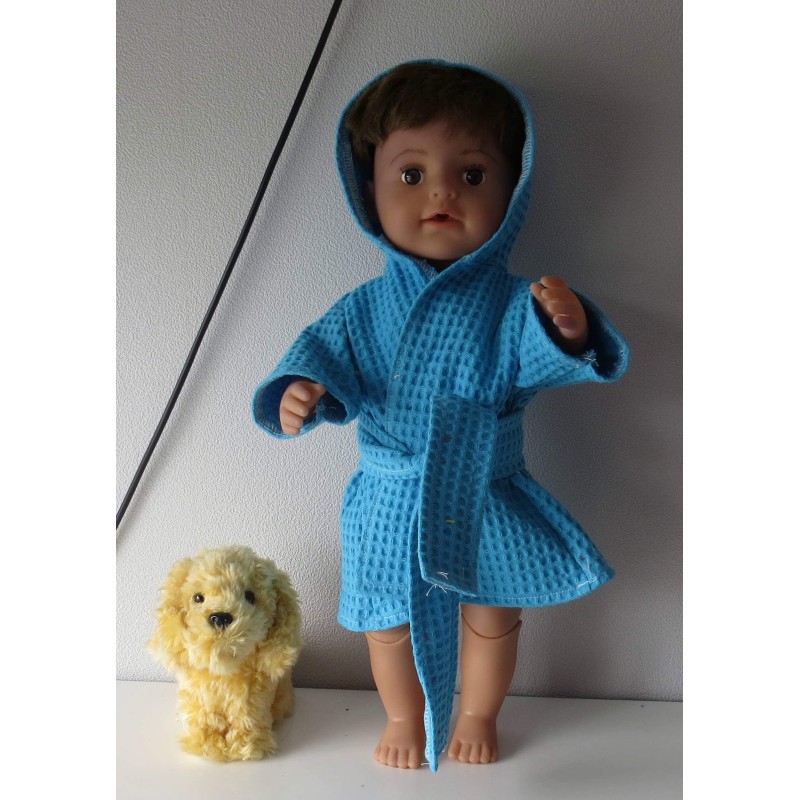 badjas blauw baby born 43cm