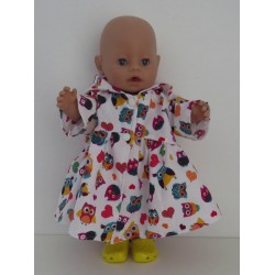 ballonjas uilen baby born 43cm