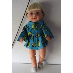 ballonjas kort uilen baby born 43cm