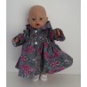 ballonjas grijs baby born 43cm