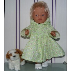 ballonjas groen bijen baby born 43cm