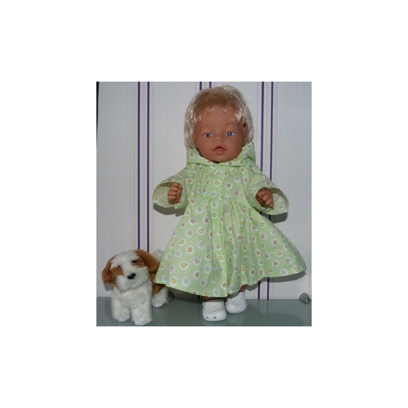 ballonjas groen bijen baby born 43cm