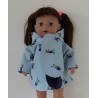 softshell jas snowboarden  baby born 43cm