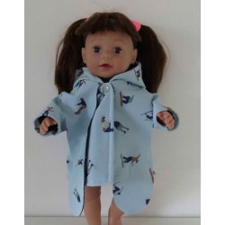 softshell jas snowboarden  baby born 43cm