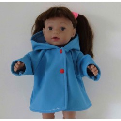 softshell jas blauw  baby born 43cm