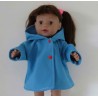 softshell jas blauw  baby born 43cm