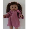 softshell jas oud roze baby born 43cm