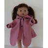 softshell jas oud roze baby born 43cm