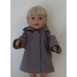 softshell jas grijs baby born 43cm
