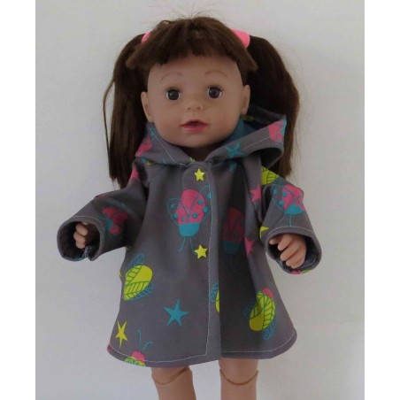 softshell jas lieveheersbeestjes baby born 43cm