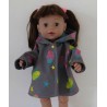 softshell jas lieveheersbeestjes baby born 43cm