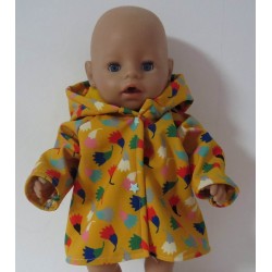 softshell jas geel baby born 43cm