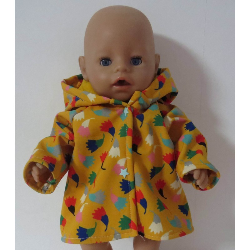 softshell jas geel baby born 43cm