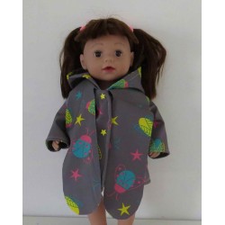 softshell jas lieveheersbeestjes baby born 43cm