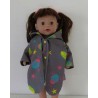 softshell jas lieveheersbeestjes baby born 43cm