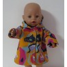 softshell jas geel bewerkt  baby born 43cm