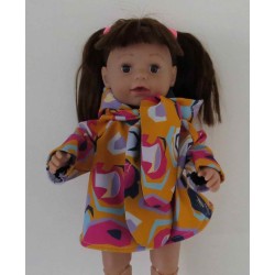 softshell jas geel bewerkt baby born 43cm