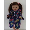 softshell jas paars vlinders baby born 43cm