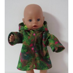 softshell jas bladeren baby born 43cm