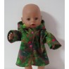 softshell jas bladeren baby born 43cm