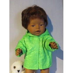 gewatteede jas groen baby born 43cm