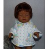 gewatteede jas met sterren baby born 43cm