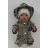 winterjas set grijs dieren baby born 43cm