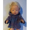 winterjas paars baby born 43cm