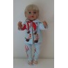 vest setje mint met joki baby born 43cm