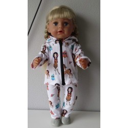 vest setje indiaan baby born 43cm