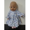 ballonjas blauw hartjes baby born 43cm